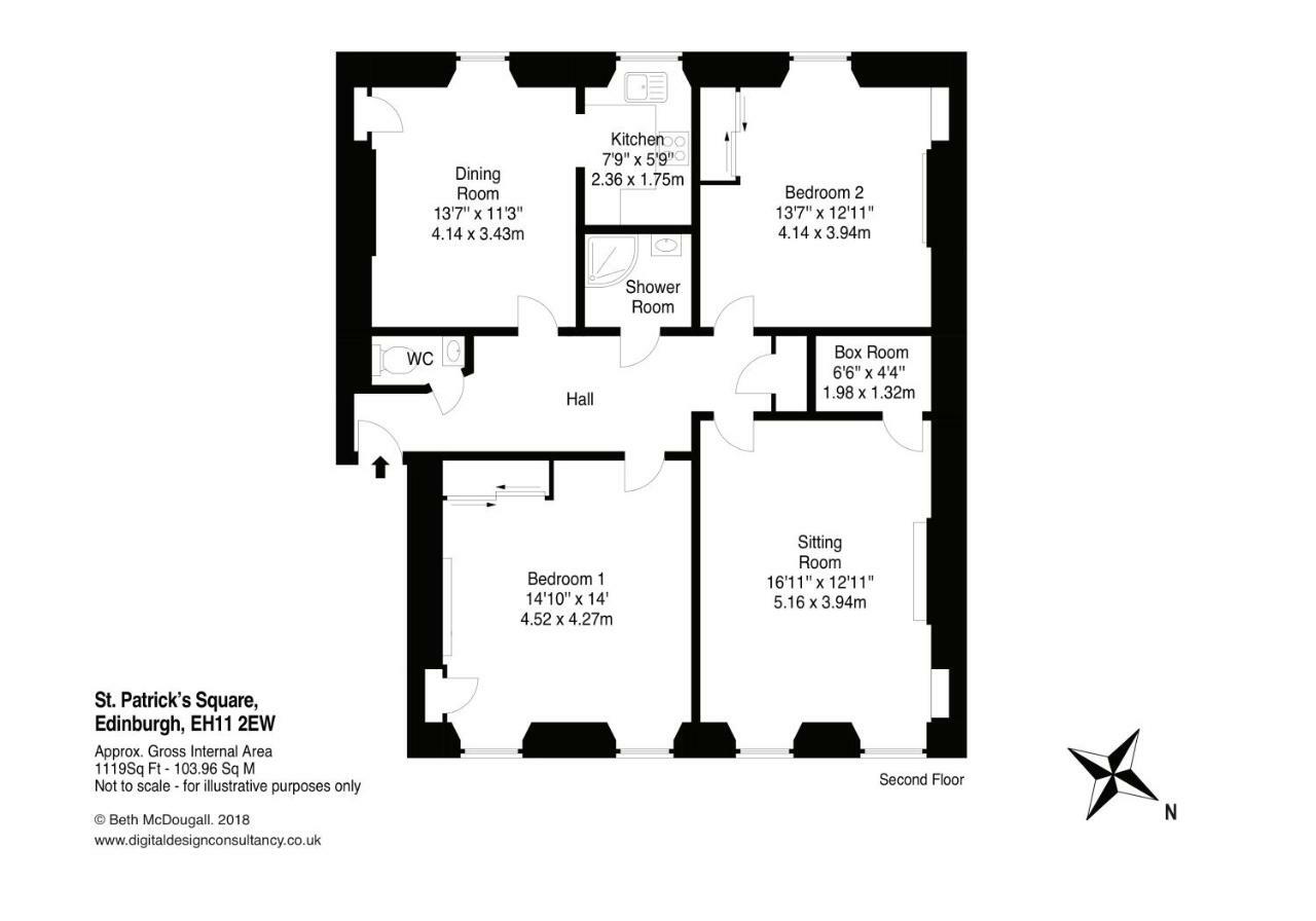 The St Patrick Square Residence Edinburgh Bagian luar foto